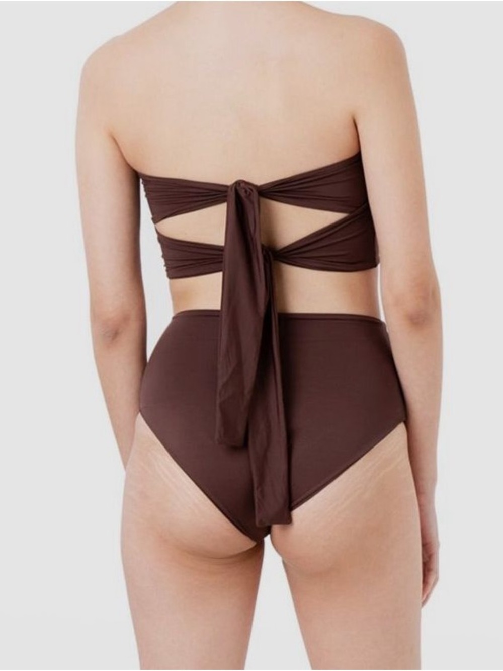 Maygel Coronel Brown Capri Two-Piece Bikini Set - Picture 2 of 3